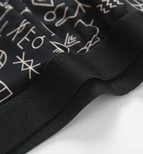 4 Pack European and American Size MEN'S FASHION Printed Boxer Underwear Comfortable Swimming Trunks Oversized Underwear Shorts