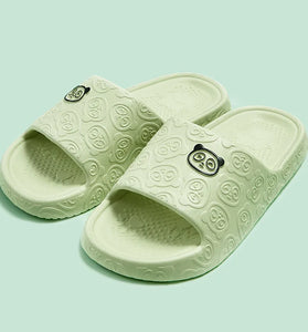 Summer Home Use EVA Slippers for Women Cute Cartoon Design Indoor Comfortable Slip-On Shoes