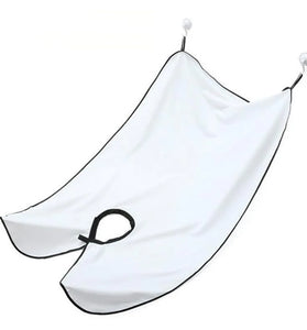 Male Shaving Apron Beard Catcher Cape Care Bib Face Shaved Hair Adult Bibs Shaver Cleaning Hairdresser for Man Clean Apron Gift