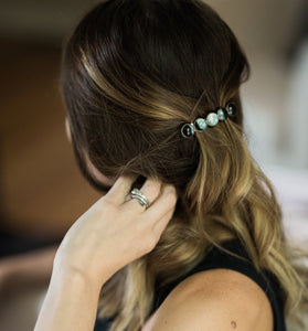 Moon Phase Hair Clip Barrette