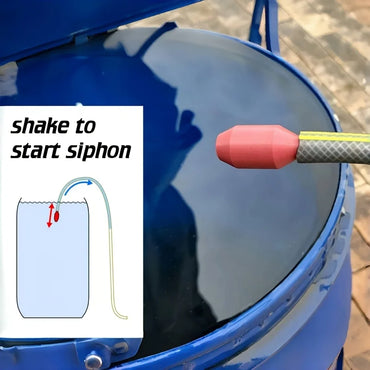 Garden Hose Siphon Outdoor Patio Watering Accessory Tool, Reusable 3D Outdoor Gadget, Used with a Hose, Practical and Attractive