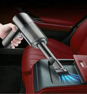 1pc Wireless Vacuum Cleaner Dual Use for Home and Car 120W High Power Powerful Vacuum Cleaner Black