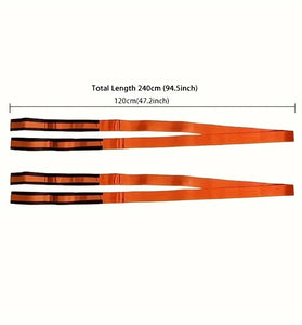Furniture and Electrical Handling Straps Labor-saving Straps for Carrying Heavy Objects Reusable and Durable Straps for Moving